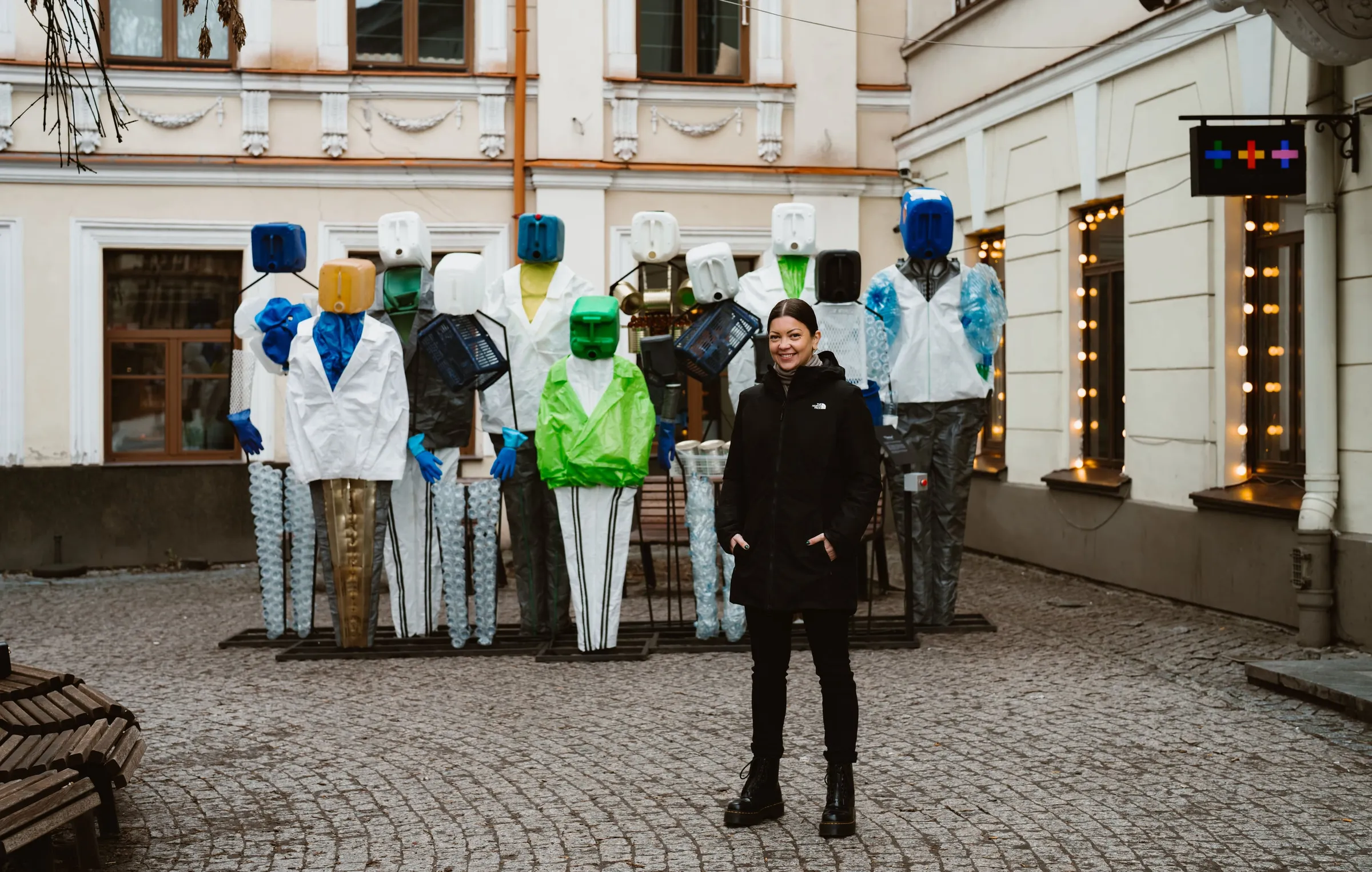Art installation Choir — art commission by Agne Kisonaite